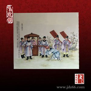 品牌案例|潍坊青州古城冯氏纪念馆定做陶瓷瓷板壁画